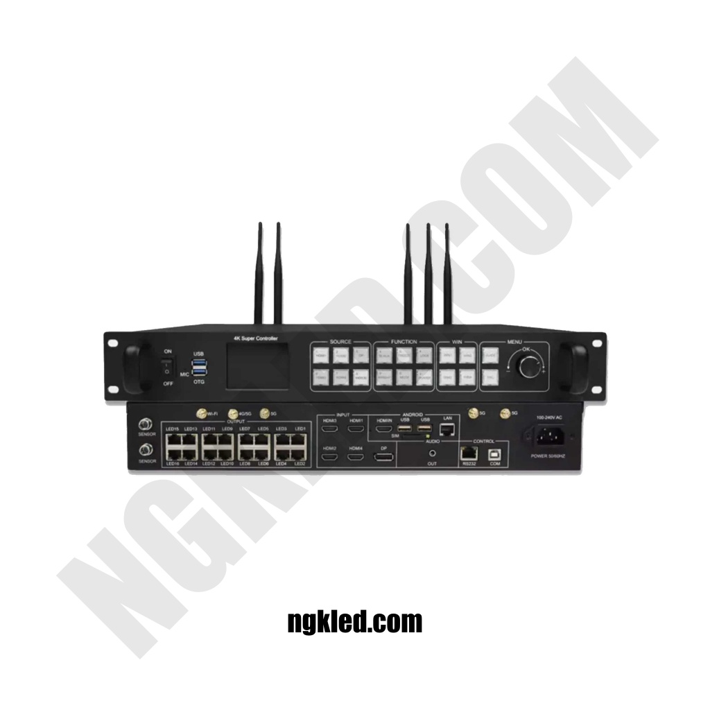 پلیر باکس Huidu HD-A8 1 || نورگستران کادوس | تلویزیون شهری و تابلو led اگر پروژه LED شما به یک باکس پلیر اندرویدی قدرتمند با بار پیکسلی بسیار بالا، مدیریت ابری و پایداری 24/7 نیاز دارد، Huidu A8 انتخابی حرفهای و مطمئن است. این دستگاه بدون نیاز به PC، محتوای تبلیغاتی و اطلاعرسانی را بهصورت آفلاین/آنلاین، زمانبندیشده و از راه دور پخش میکند و برای ویدئووالهای بزرگ، تابلوهای فروشگاهی عریض و شبکههای چندشعبهای ساخته شده است.