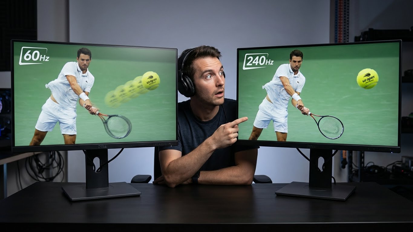 تفاوت Refresh Rate بالا در کیفیت تصویر نمایشگرهای LED